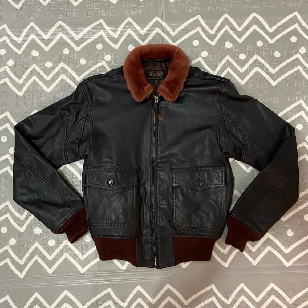 Vintage BUAER-U.S.NAVY G-1 bomber pilot flight jacket